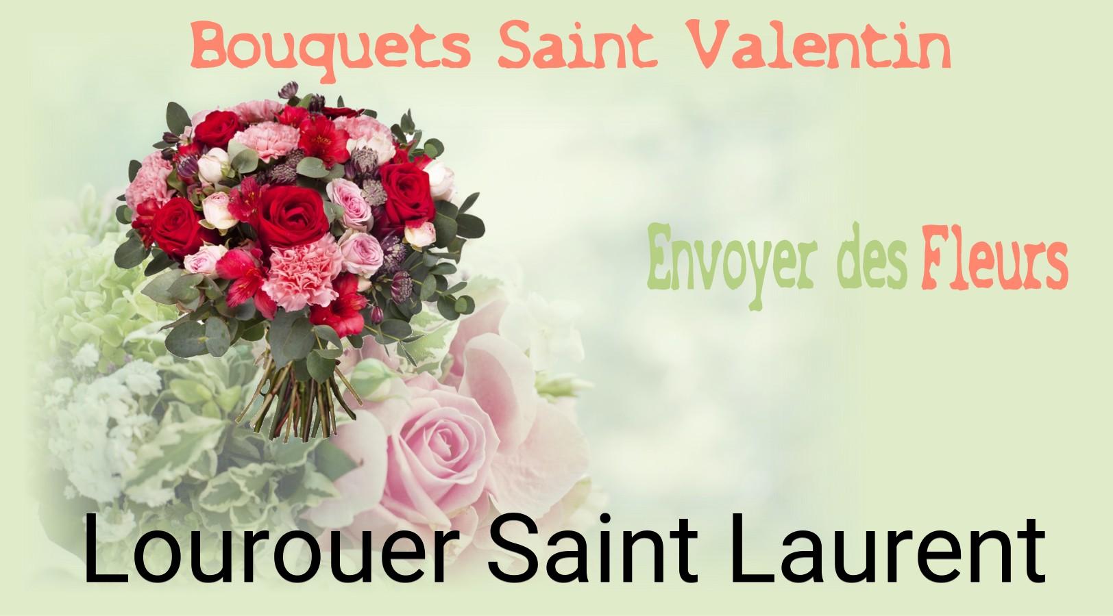 Roses de Saint-Valentin livrées à Lourouer-Saint-Laurent